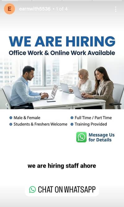 Full time ,Part Time, Home base