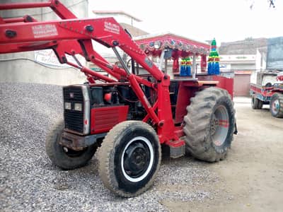 Massey 375 js ka bakat. Laga ha  engine tight ha