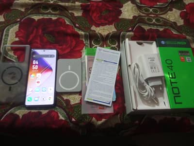 infinix note 40 16/256  10/10 condition