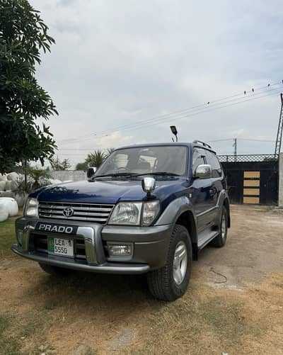 Toyota Prado RZ 3.4 (3-Door) 2000 |Toyota Prado 2000 For Sale Blue Clr