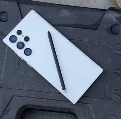 Samsung s22 ultra Pat*ch Approved dual PTA white colour Spen working