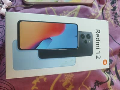 Redmi 12 -  8 gb 256 gb - with Box and charger
