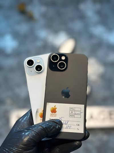 Apple iPhone 15  | 128GB | Jv | Blue | Black | Like New | Battery 100%
