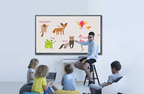 Interactive Touch Screen LED Display for Classroom/interactive flat p