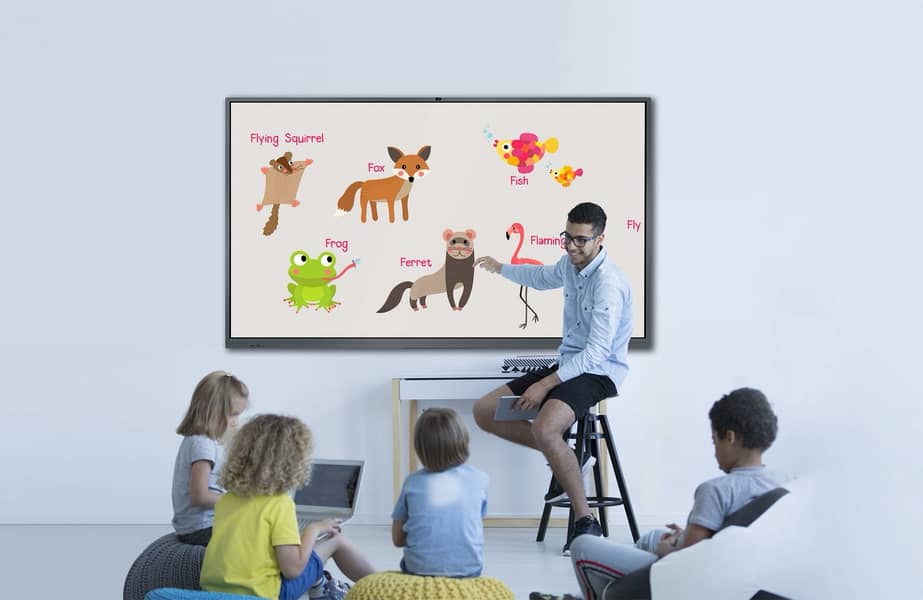 Interactive Touch Screen LED Display for Classroom/interactive flat p 0