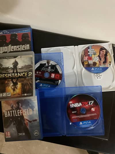 PS4 and a ps3 game for sale working condition