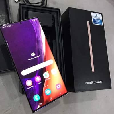 Samsung Galaxy note 20 ultra 5G 12/256gb PTA approved for sale