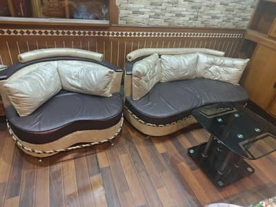 office sofa 2+1 with table