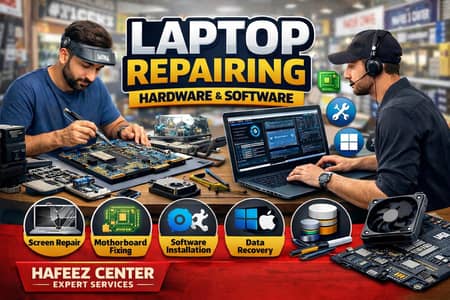 Laptop repairing and sale purchase