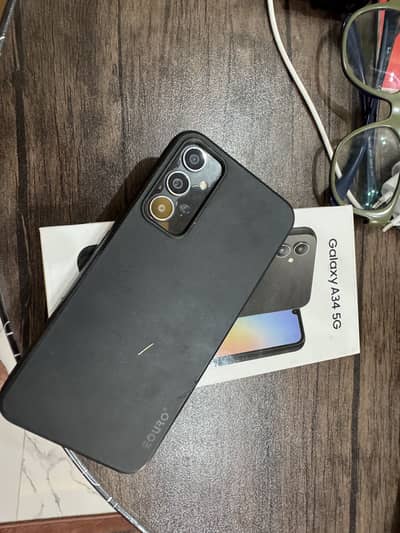 Samsung Galaxy A34 5g 8/256 GB for sale.
