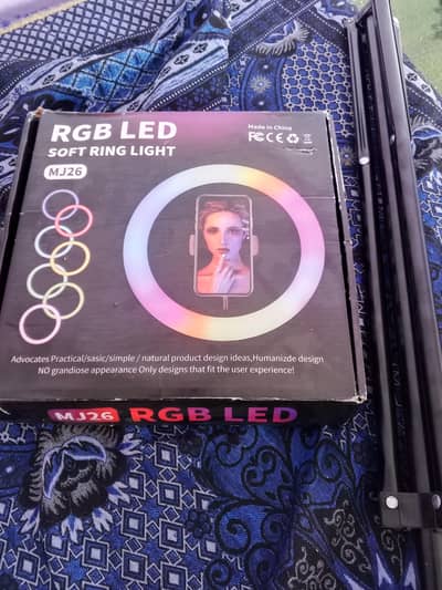 ring light and stand