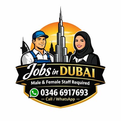 required woman and man job for Dubai