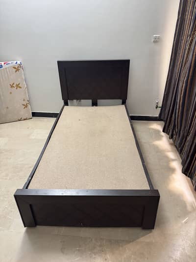 Wooden Single Bed