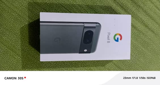 Google Pixel 8 10by 10 with box