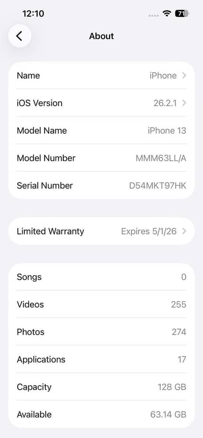 Iphone 13 contact 03281054074