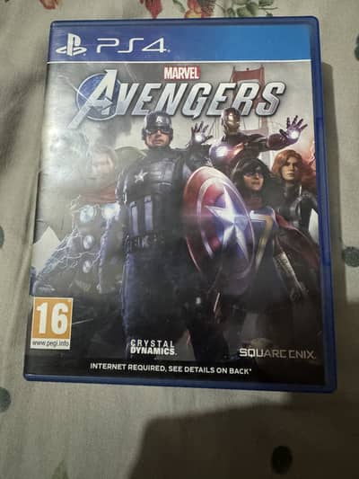 Marvel avengers game for Ps4 Ps5