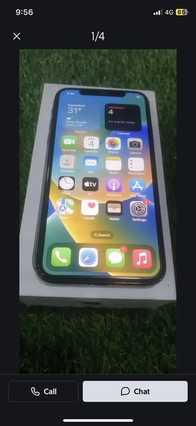 iPhone X official pta approved complet box exchange possible