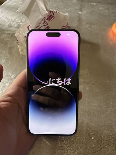 Iphone 14 pro max 256GB PTA Approved LLA