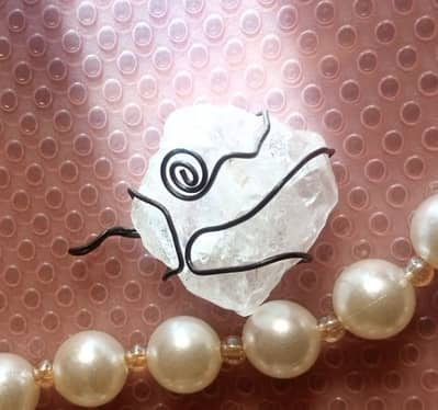 Handcrafted Himalayan Crystal Pendant – Unique Handmade Jewelry