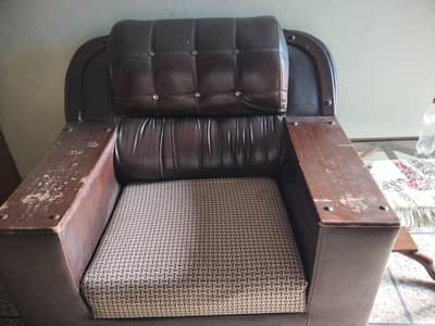 lather sofa set 6 seater