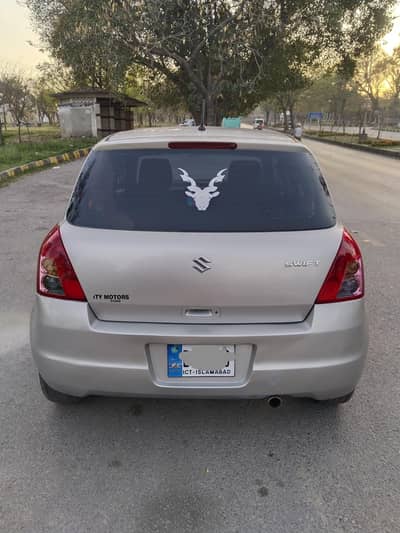 Suzuki Swift DLX 1.3 Islamabad registration