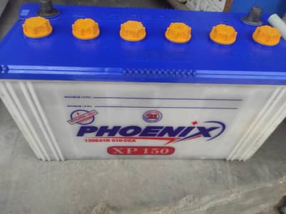 Battery Phoenix-150 battery 8 months used but abi band pri hai