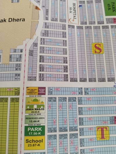 4 Kanal Plots Block T on 150fet Road in DHA Phase 7