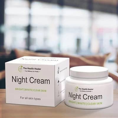 Night Cream For Bright White Clear