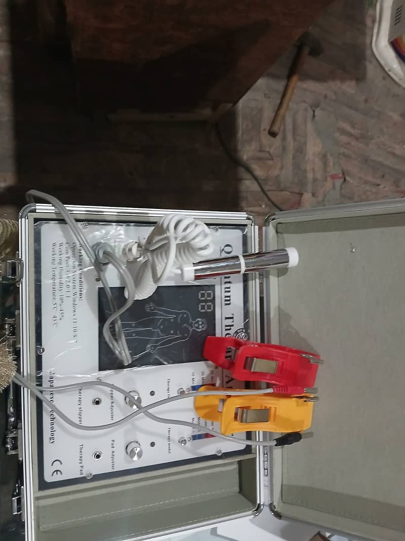 Quantum machine/Quantum detection/Quantum Analyzer/| Health Analyzer | 9