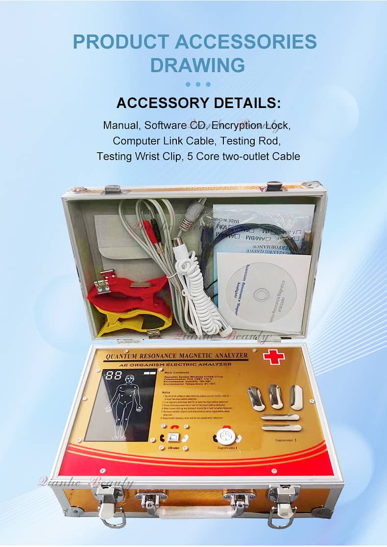 Quantum machine/Quantum detection/Quantum Analyzer/| Health Analyzer | 16