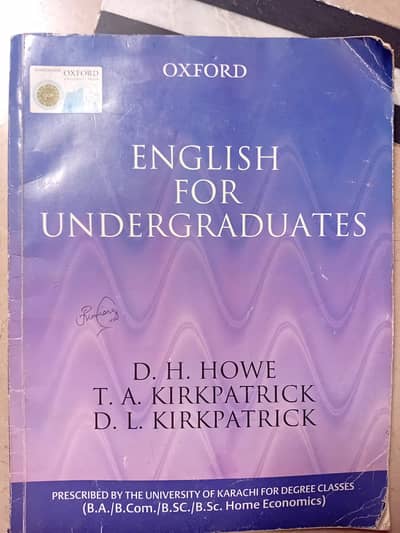 Undergraduate english