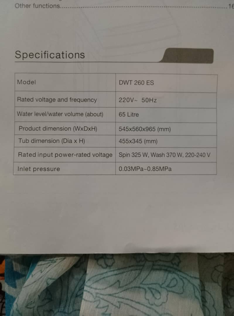 automatic washing machine 5