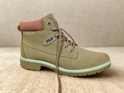 Fila brand lace-up boots