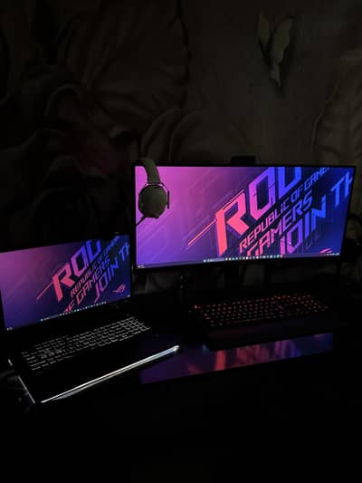 Asus rog strix gaming laptop setup