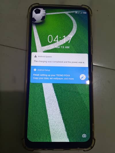 Tecno pova 6/128 urgent for sell price 18k complete saman