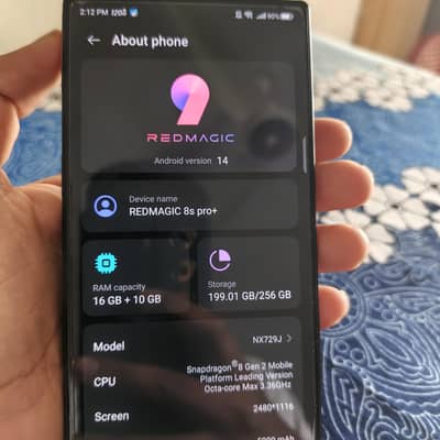 Red magic 8s pro+ 03191596280