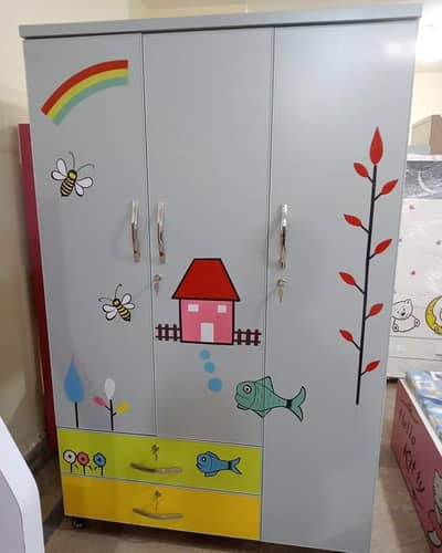 3 Door Premium Wardrobes Water Resistant