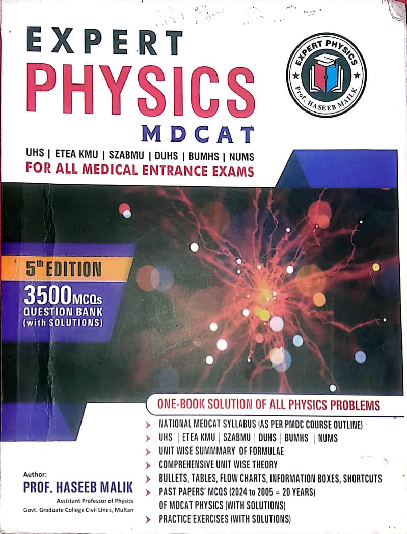 Expert physics MDCAT 0