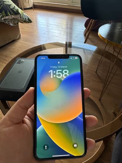 Iphone 11 Pro max 256gb Mint Green PTA Approved