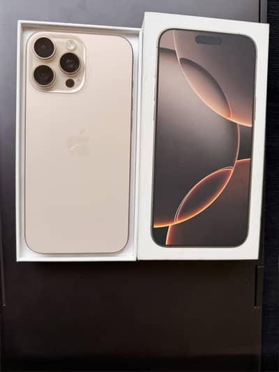 IPhone 16 Pro Max 256GB (Desert Titanium)