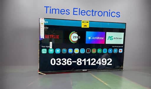75" inch 4k UHD Smart Led Tv  Boderless Voice Control 2026 model