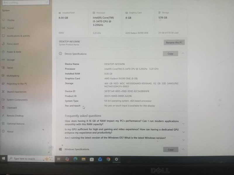 Complete Gaming computer setup 14