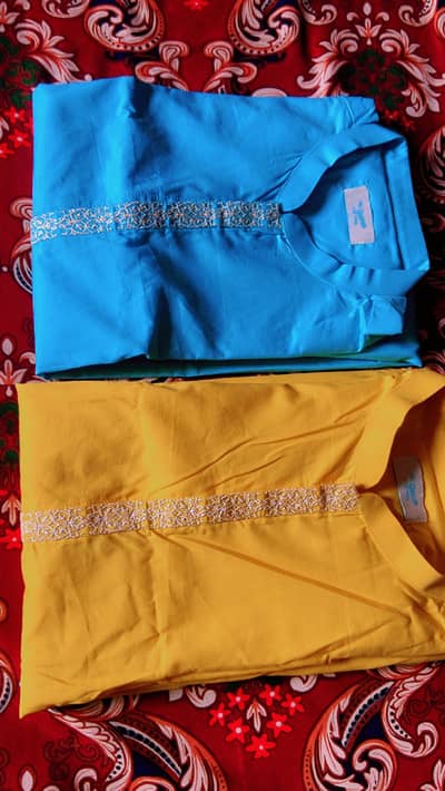 Brand new eid kurtas in vibrant colours