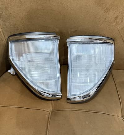 New Pair Corner Light Lamp For Toyota Land Cruiser 1990-1996