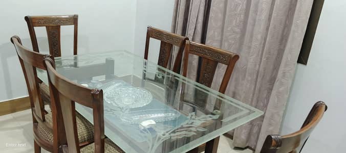 dining table with chairs
