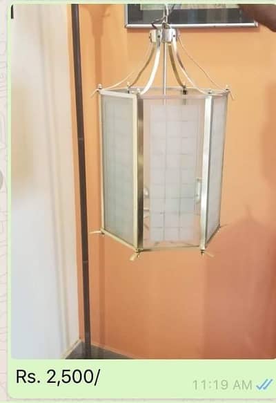 Beautiful chandeliers.