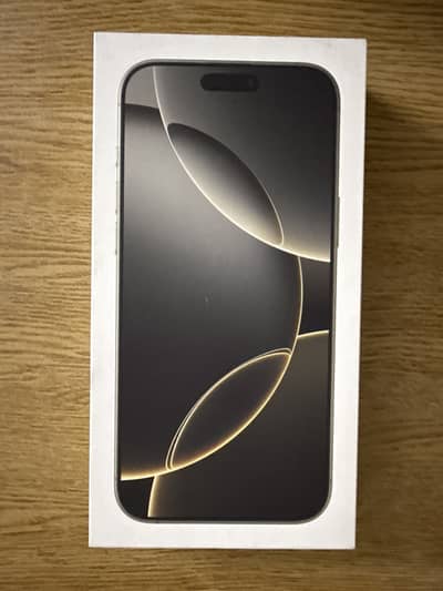 iPhone 16 Pro Max 256GB Natural Titanium JV Original Box
