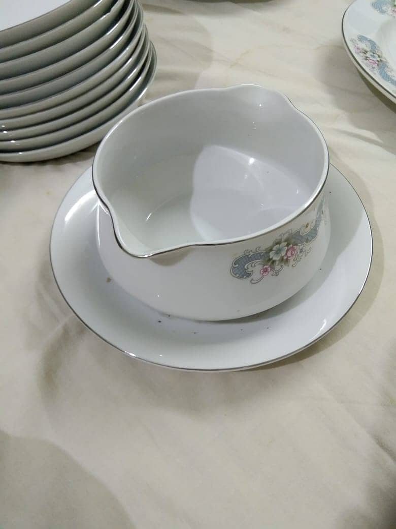 Dinner set - Bone china 67 pcs dinner set - stone dinner set 2