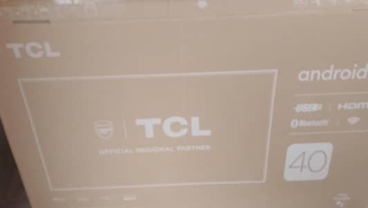 LED TCL 40" original A one condition
