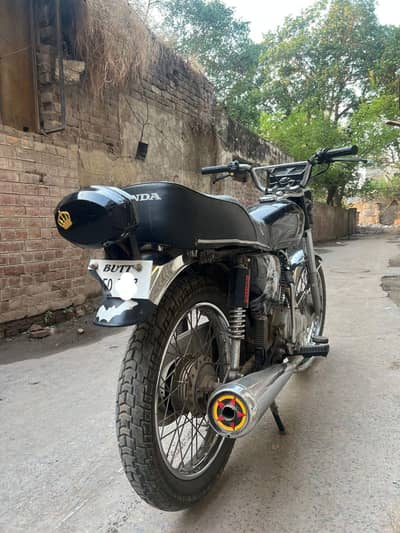 honda cg 125 black edition